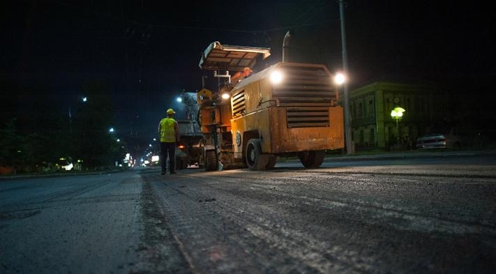 Дороги, Томские новости, ремонт дорог асфальт убрали ямы На томские дороги уложили более 820 кв.метров асфальта