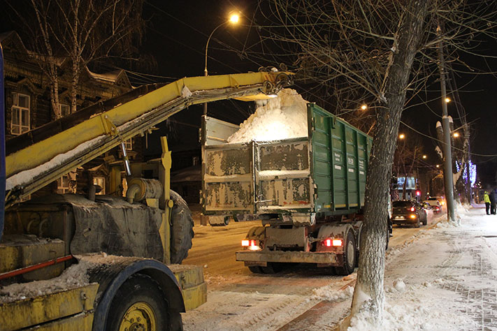 ЖКХ, Томские новости, уборка снега праздники ЖКХ В праздники в Томске усилят контроль за вывозом снега