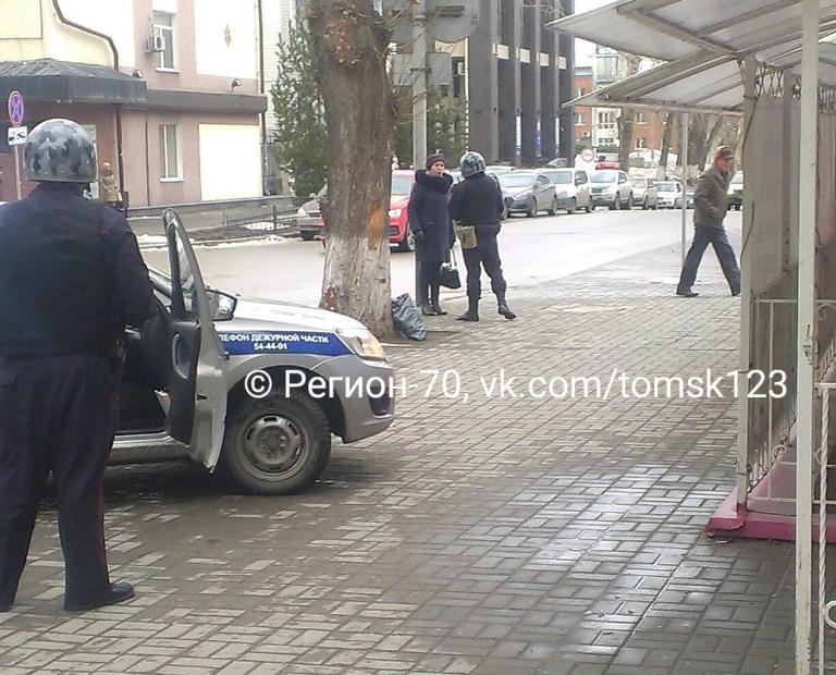 Происшествия, Томские новости, подозрительный предмет пакет В центре Томска обнаружили подозрительный пакет