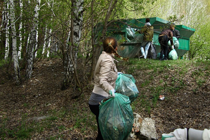 Городское благоустройство, Томские новости, благоустройство субботник К субботникам в Томске установят более 60 дополнительных бункеров для мусора