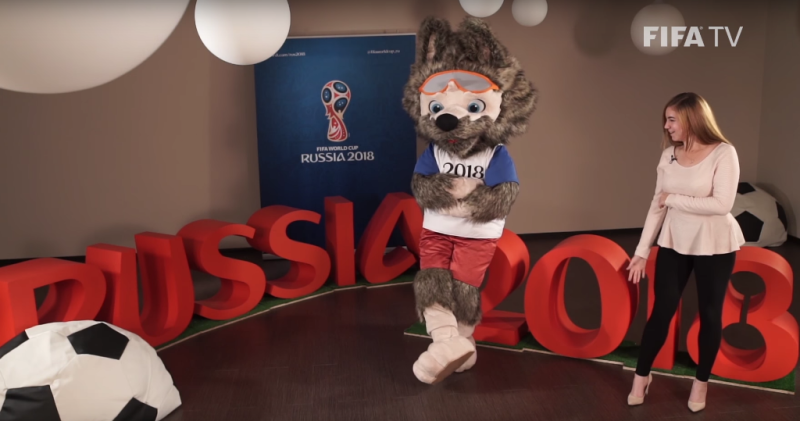 Томские новости, Нарисованный томской студенткой волк стал талисманом чемпионата FIFA - 2018 Нарисованный томской студенткой волк стал талисманом чемпионата FIFA - 2018
