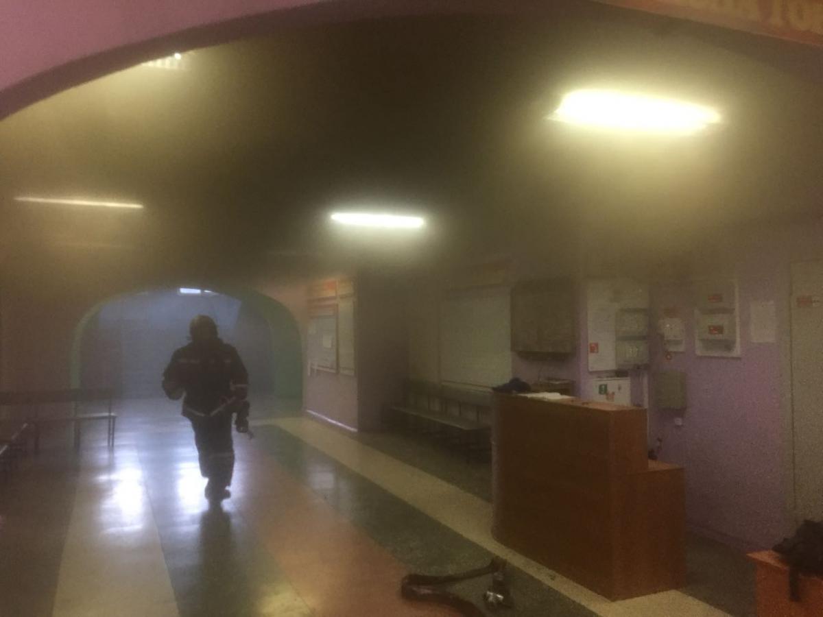 Происшествия, Томские новости, пожар школа бирюкова происшествия томск В школе №58 произошло возгорание (ФОТО)