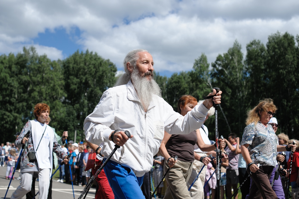Открытие лыжероллерной трассы в Томске