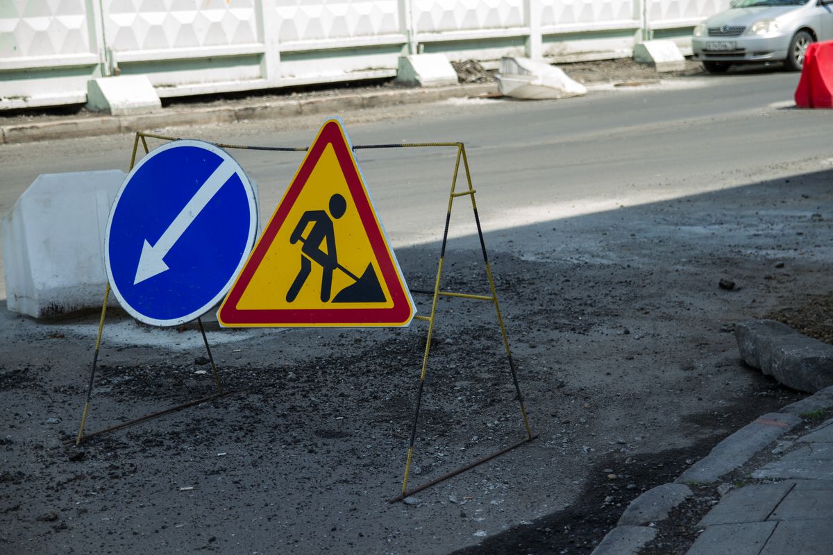 Дороги, Томские новости, перекрытие дорог ремонт Сегодня вечером в Томске ограничат движение на Красноармейской